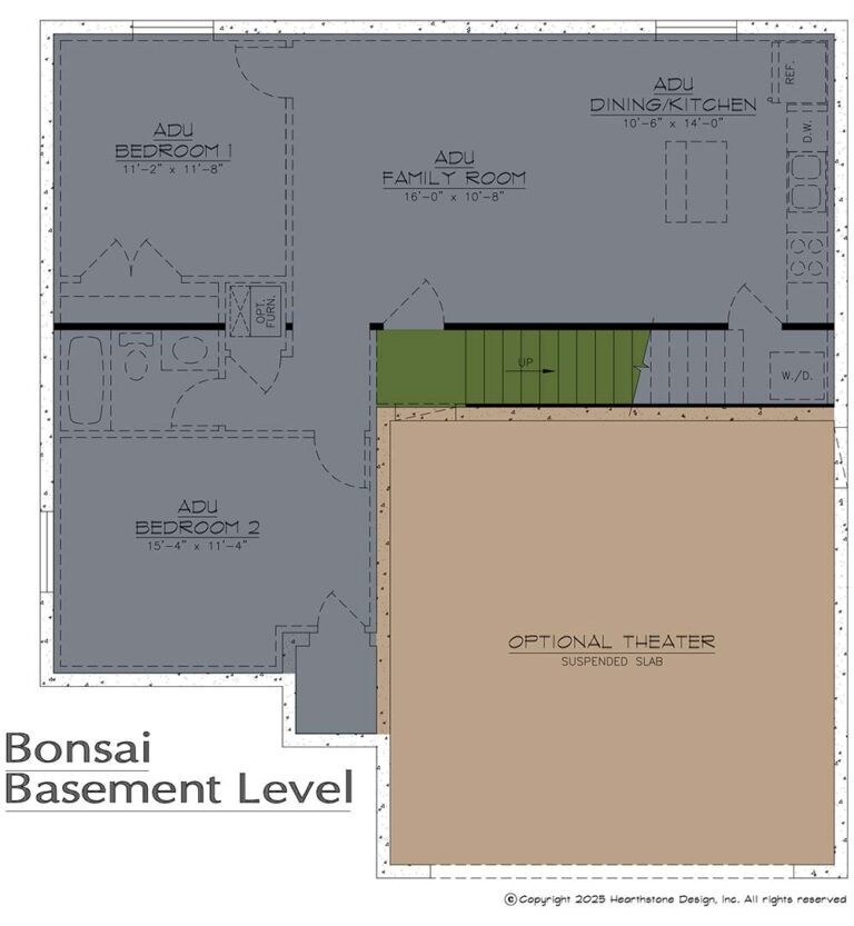 Bonsai basement 2d